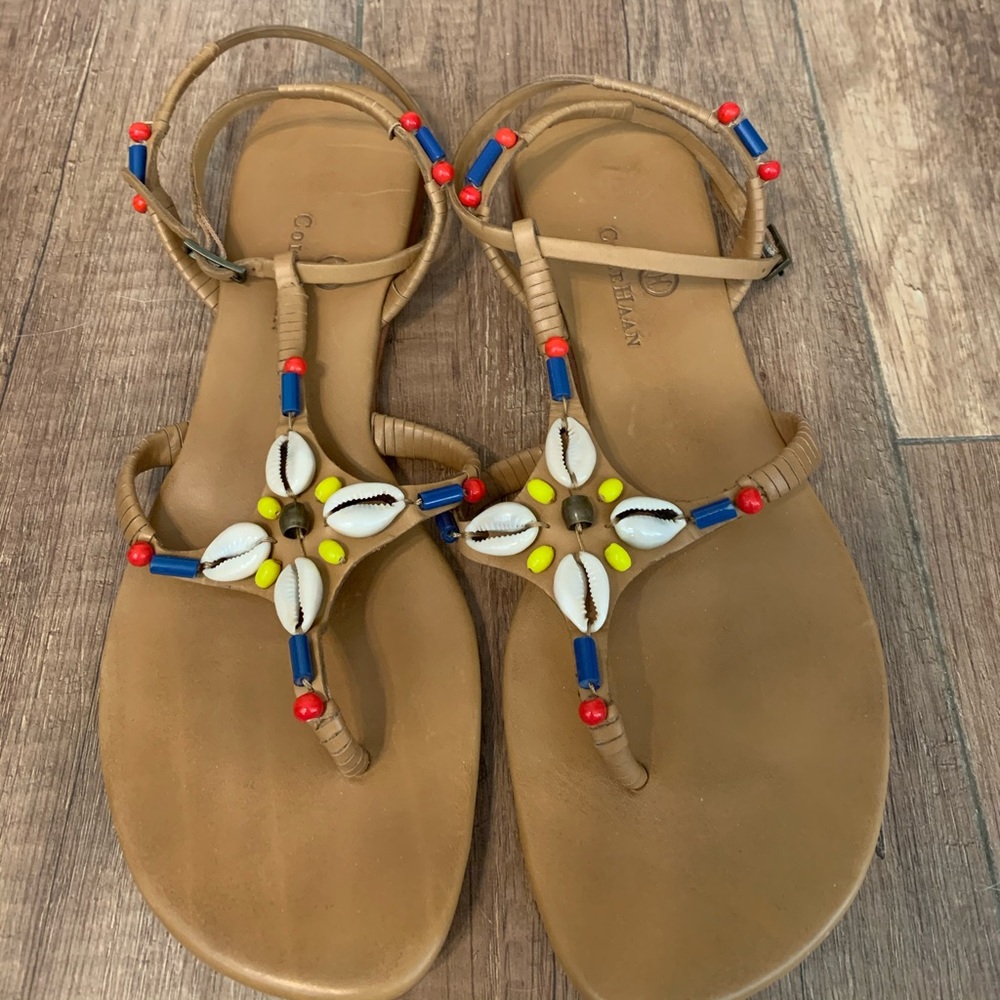 Cole Haan seashell sandals